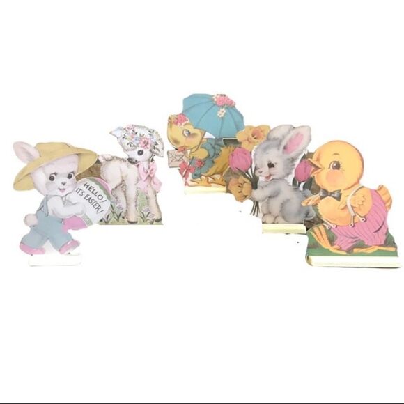 Easter Bunny Rabbit Decor Shelf Sitter NTW Motivational Sign Easter Decor - Picture 1 of 9